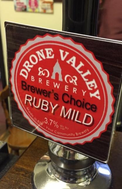 Brewers Choice Ruby Mild 3.7%, Drone Valley Brewery, England