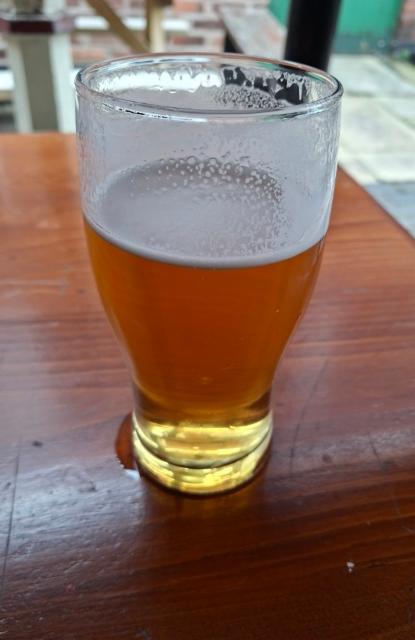brewers gold 4.0%, Burton Bridge Brewery, England
