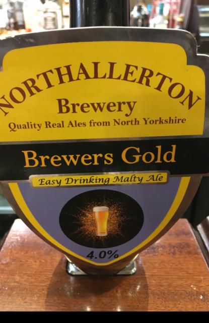 Brewers Gold 4.0%, Northallerton Brewery, England