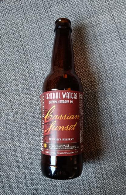 Brewer's Reserve Cassian Sunset (2021) 11.7%, Central Waters Brewing Company, United States