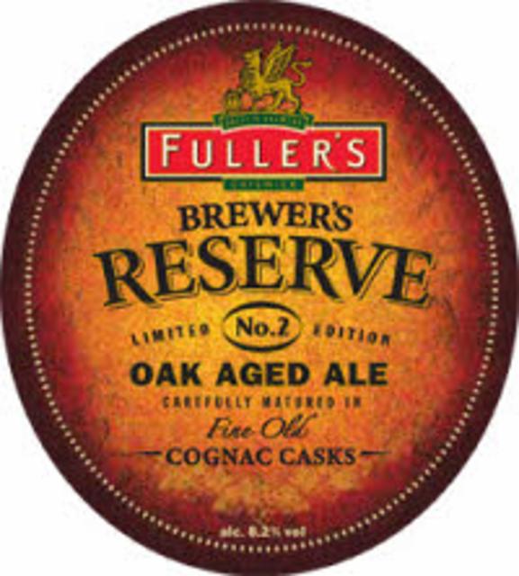 Brewer's Reserve No. 2 8.2%, Fuller's Griffin Brewery (Asahi Breweries), England