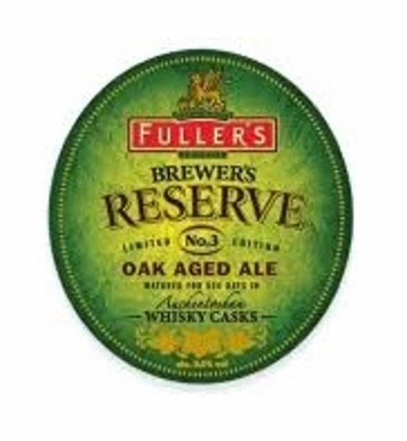 Brewer's Reserve No. 3 9.0%, Fuller's Griffin Brewery (Asahi Breweries), England