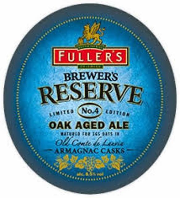 Brewer's Reserve No. 4 8.5%, Fuller's Griffin Brewery (Asahi Breweries), England
