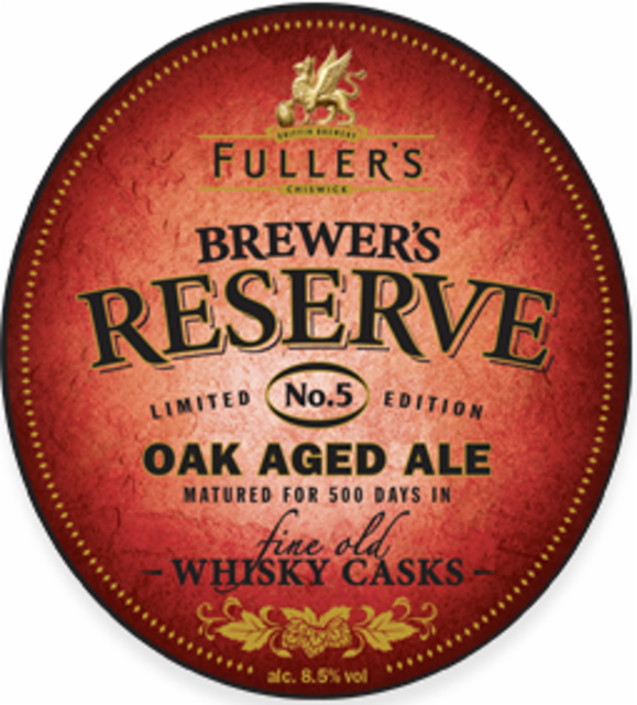 Brewer's Reserve No. 5 8.5%, Fuller's Griffin Brewery (Asahi Breweries), England