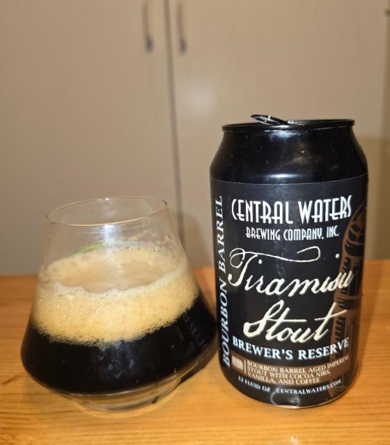 Brewer's Reserve Tiramisu Stout, Central Waters Brewing Company