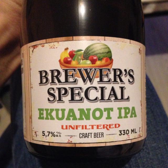 Brewer's Special Ekuanot IPA 5.7%, Saimaa Brewing Company, Finland