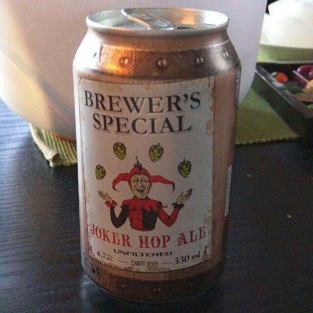 Brewer's Special Joker Hop Ale Erä 5 4.7%, Saimaa Brewing Company, Finland