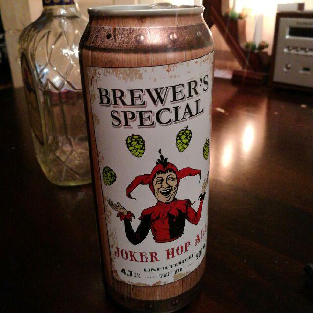 Brewer's Special Joker Hop Ale Erä 9 4.7%, Saimaa Brewing Company, Finland