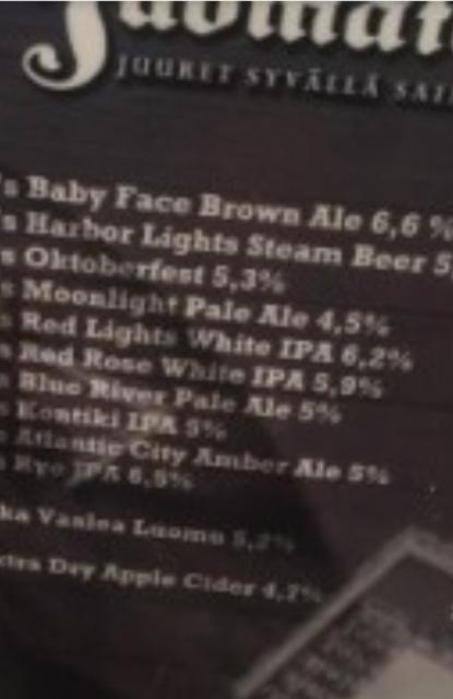 Brewer's Special Moonlight Ale 4.5%, Saimaa Brewing Company, Finland