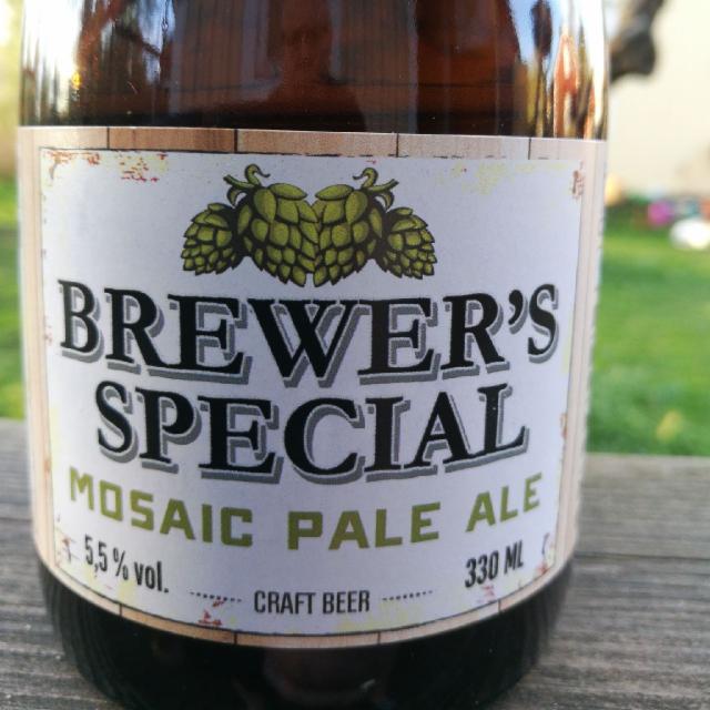 Brewer's Special Mosaic Pale Ale 5.5%, Saimaa Brewing Company, Finland