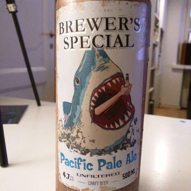 Brewer's Special Pacific Pale Ale 4.7%, Saimaa Brewing Company, Finland