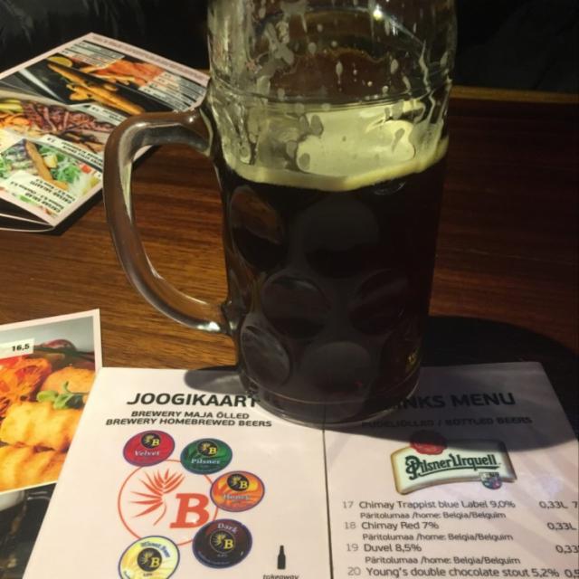 Dark 5.8%, Brewery Maja Ölled, Estonia