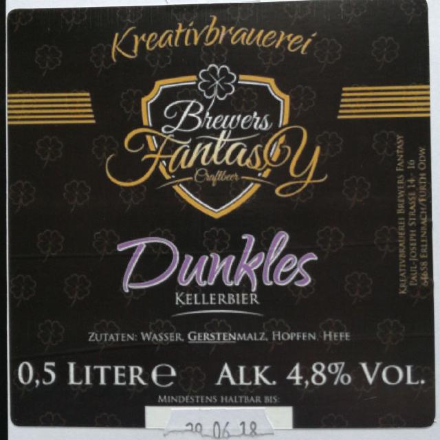 Brewes Fantasy Dunkles, Kreativbrauerei Brewers Fantasy