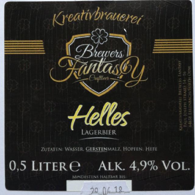 Helles, Kreativbrauerei Brewers Fantasy
