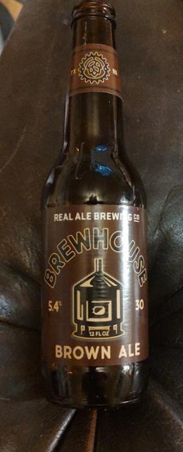 Brewhouse Brown Ale 5.4%, Real Ale Brewing Company, United States