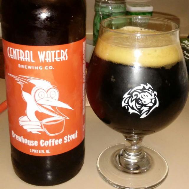 Brewhouse Coffee Stout 7.4%, Central Waters Brewing Company, United States