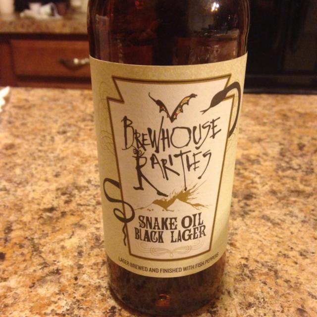 Brewhouse Rarites Snake Oil Black Lager 6.7%, Flying Dog Brewery, United States