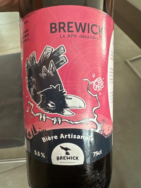 Brewick APA, Brasserie Brewick