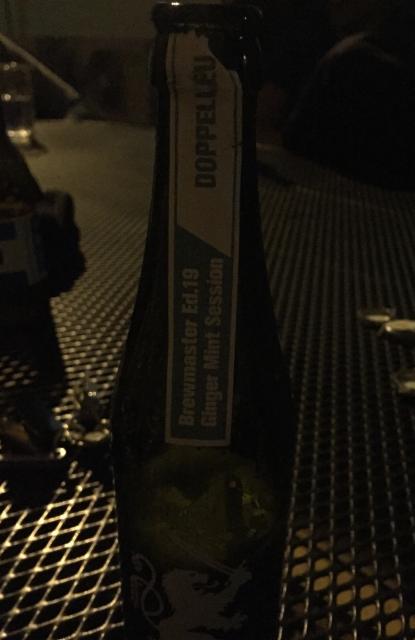 Brewmaster Ed.19 Ginger Mint Session 4.3%, Doppelleu Brauwerkstatt, Switzerland