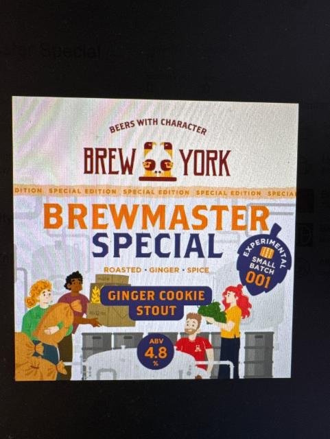 Brewmaster Special 001 4.8%, Brew York, England
