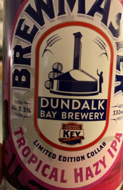 Brewmaster Tropical Hazy IPA 5.5%, Dundalk Bay Brewery, Ireland