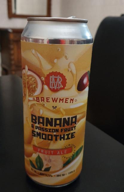 Banana & Passion Fruit Smoothie 5.5%, Brewmen, Russia