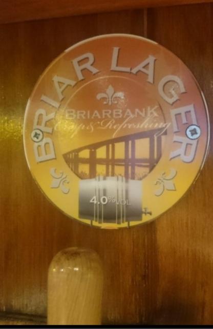 Briar Lager 4.0%, Briarbank Brewing, England