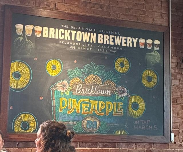 Bricktown Pineapple IPA 6.5%, Bricktown Brewery, United States
