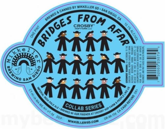 Bridges From Afar 10.1%, Mikkeller Brewing San Diego, United States