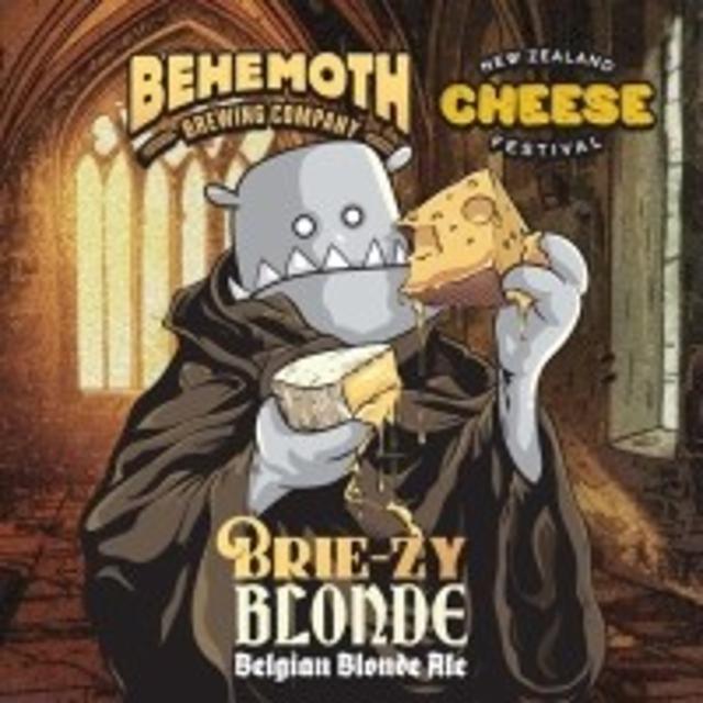 Brie-Zy Blonde 6.3%, Behemoth Brewing Company, New Zealand