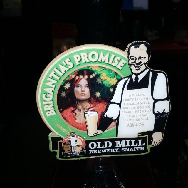 Brigantias Promise 4.2%, Old Mill Brewery, England