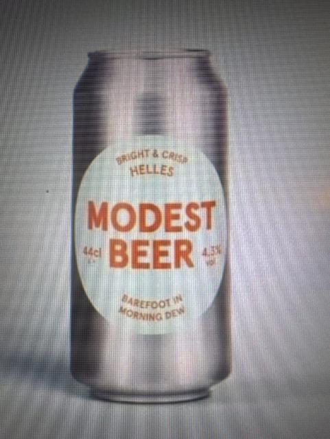Bright and Crisp Helles, Modest Brewery