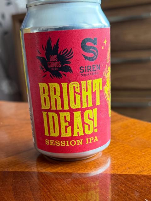 Bright Ideas! 4.2%, Siren Craft Brew, England