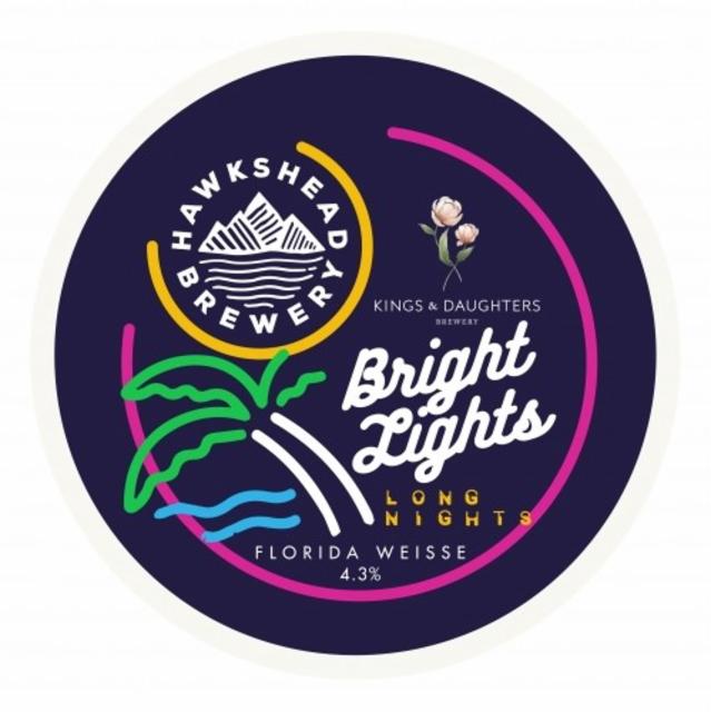 Bright Lights Long Nights 4.8%, Hawkshead Brewery, England