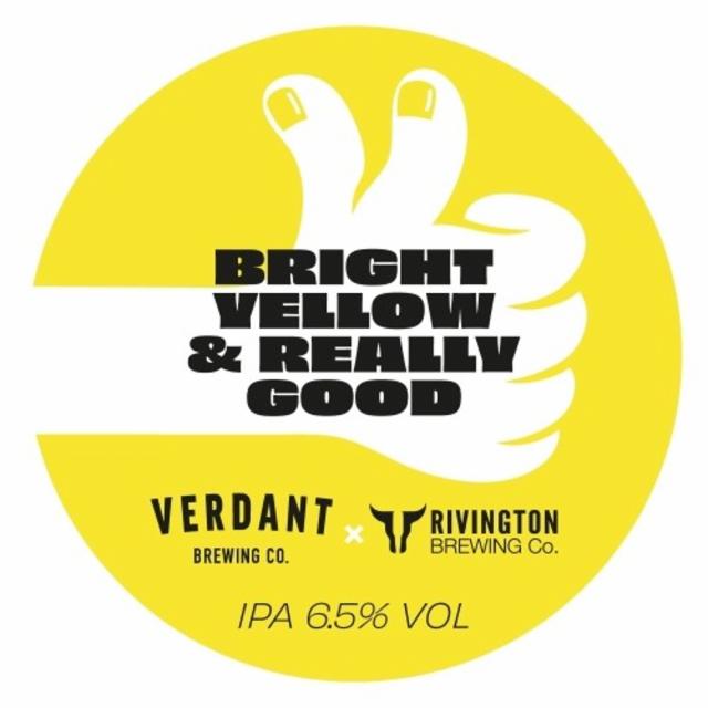 Bright Yellow & Really Good 6.5%, Verdant Brewing Co., England