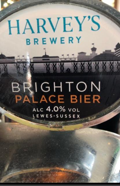 Brighton Palace Bier 4.0%, Harvey's Brewery, England