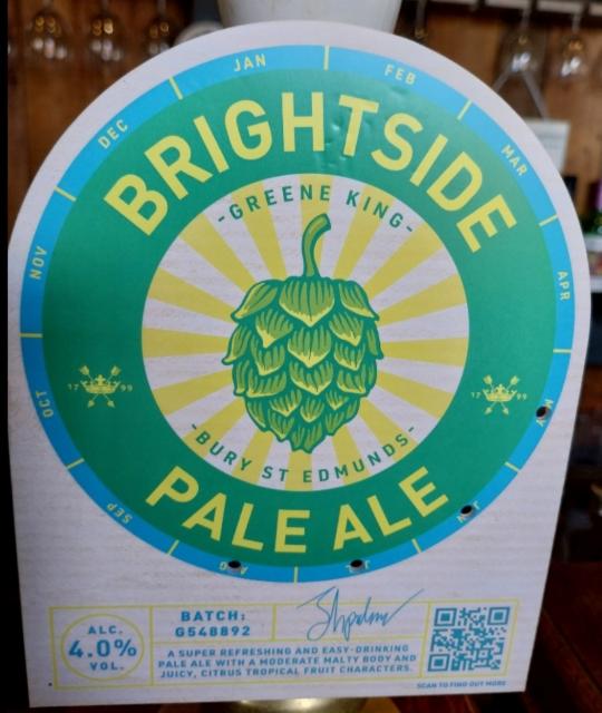 Brightside 4.0%, Greene King, England