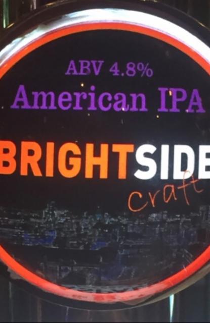 Brightside Craft American IPA 4.8%, Brightside Brewing, England