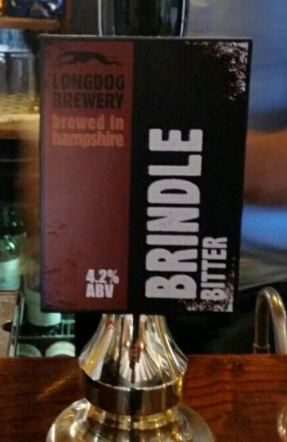 Brindle Bitter 4.2%, Longdog Brewery, England