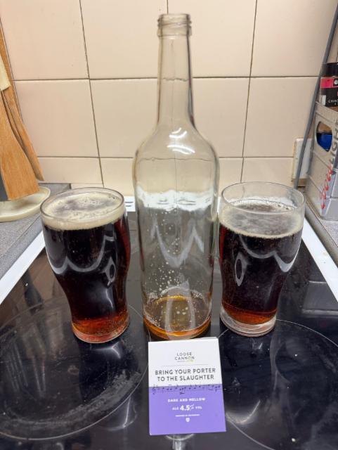 Bring Your Porter To The Slaughter 4.5%, Loose Cannon Brewery, England