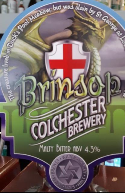 Brinsop 4.3%, Colchester Brewery, England