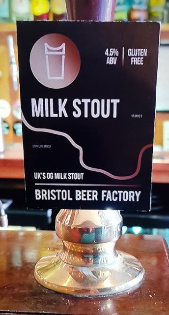 bristol beer factory milk stout 4.5%, Bristol Beer Factory, England