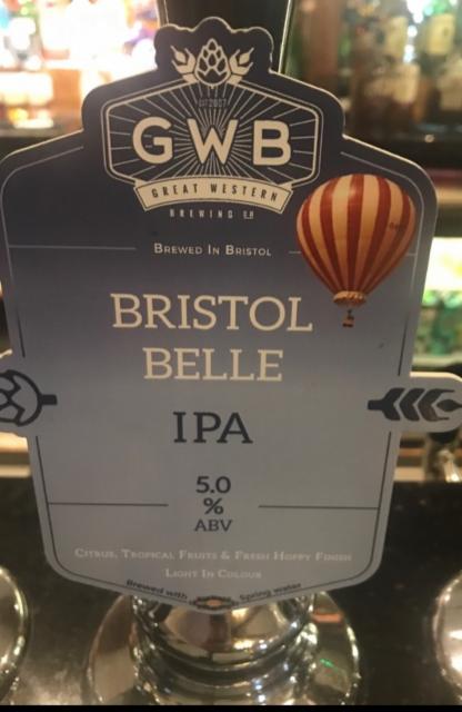 Bristol Belle 5.0%, Hop Union Brewery, England