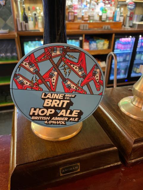 Brit Hop Ale 4.0%, Laine Brew Co, England