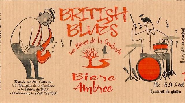 British Blues 5.6%, Les Bières De La Combade, France