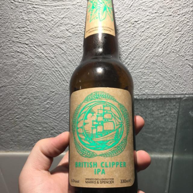 British Clipper IPA 6.0%, Meantime Brewing, England