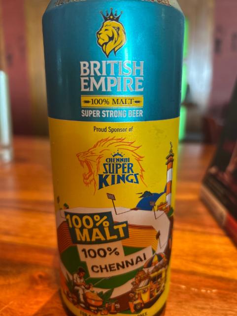 British Empire Super Premium Strong Beer, SNJ Breweries