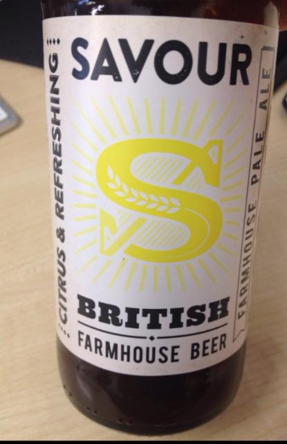 Farmhouse Pale Ale 4.1%, Savour Brewery, England