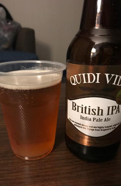 British IPA 5.7%, Quidi Vidi Brewing Company, Canada