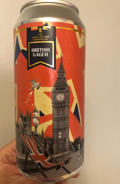 British Lager 4.0%, The Great British Brewing Co., England